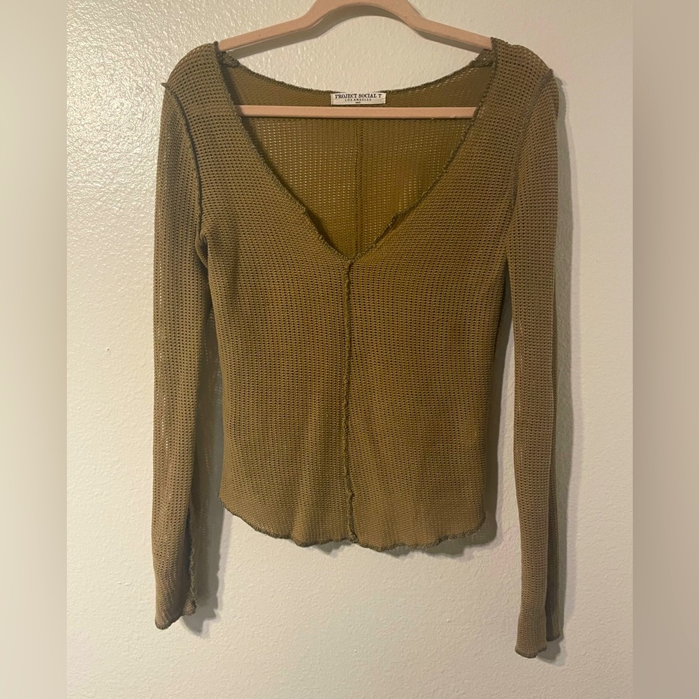 Project Social T Mesh Top